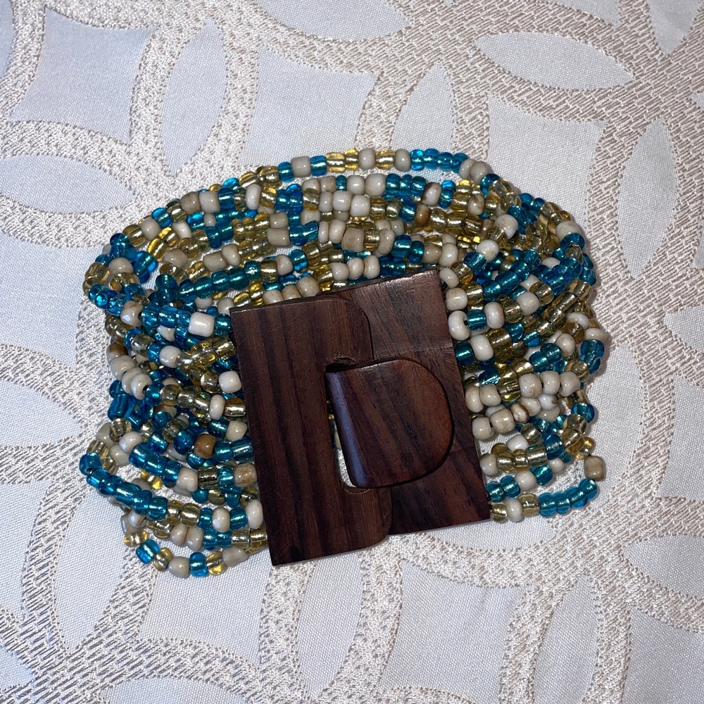 💙 Wood Clasp Bracelet